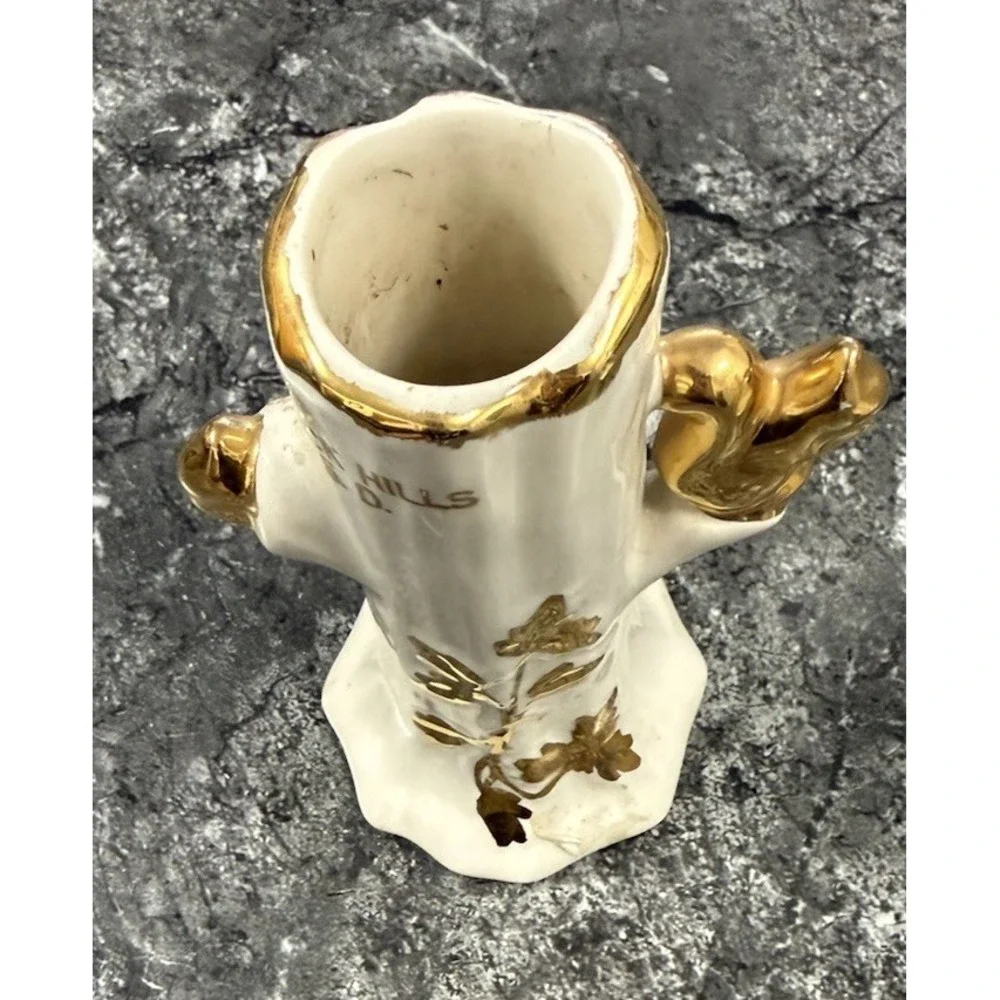 Vtg Black Hills SD 22K Gold Painted 6